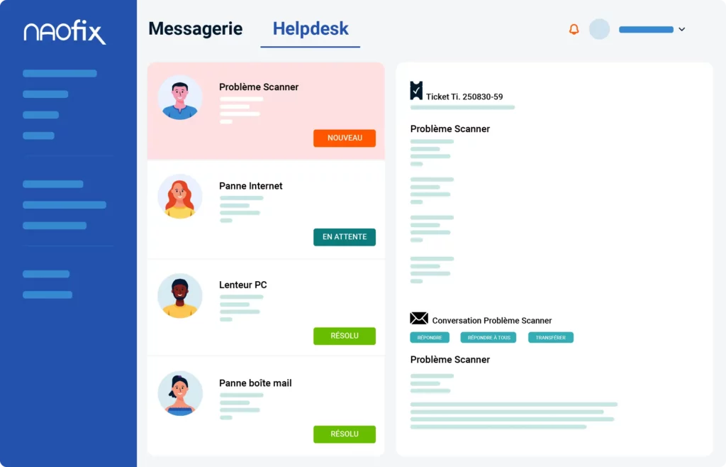 Portail utilisateur Noafix