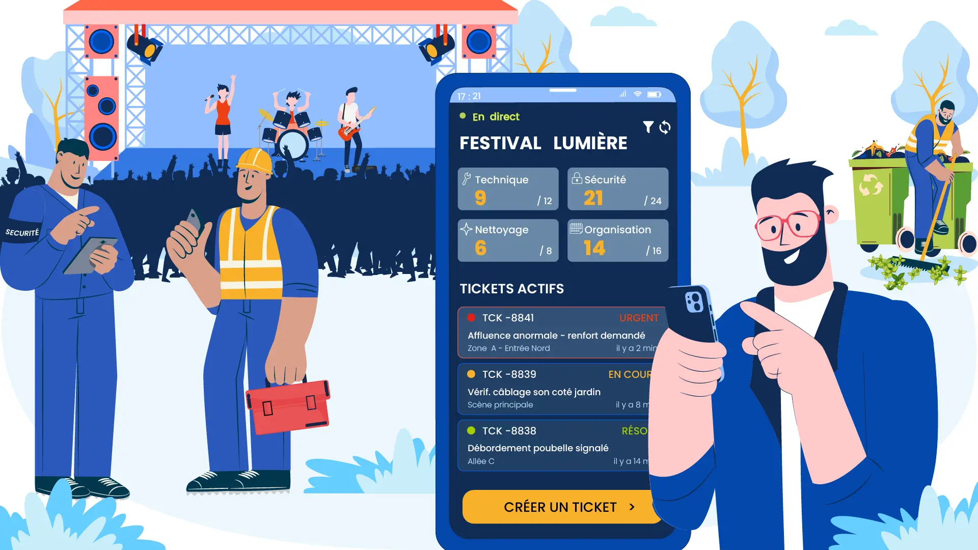 Système de ticketing pour l’événementiel