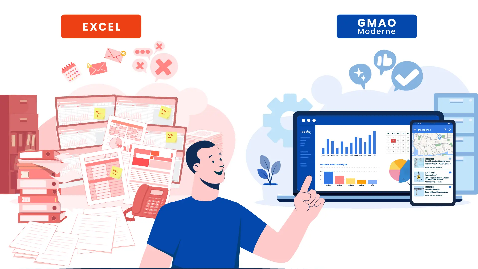 Les limites d'Excel pour la gestion des interventions et de la maintenance